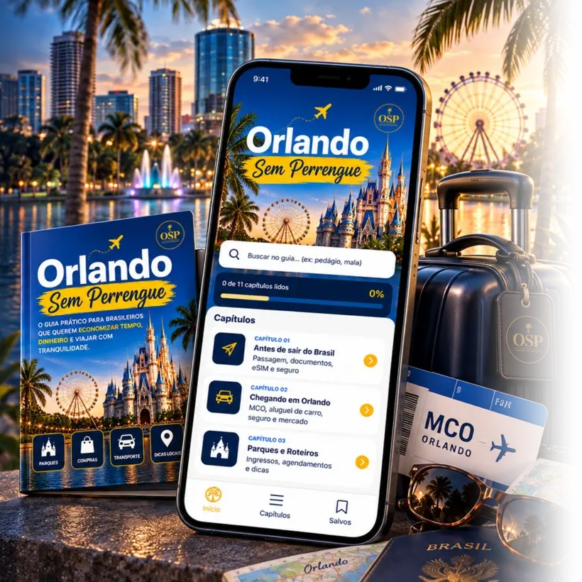 Orlando Sem Perrengue — guia e app