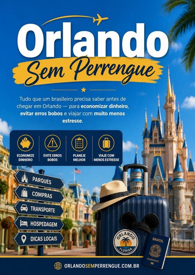 Orlando Sem Perrengue — capa do guia